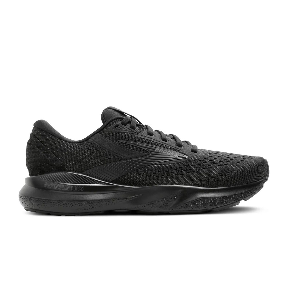 Brooks Women's Adrenaline GTS 24 Running Shoes Black Ebony Size 6 B NWB